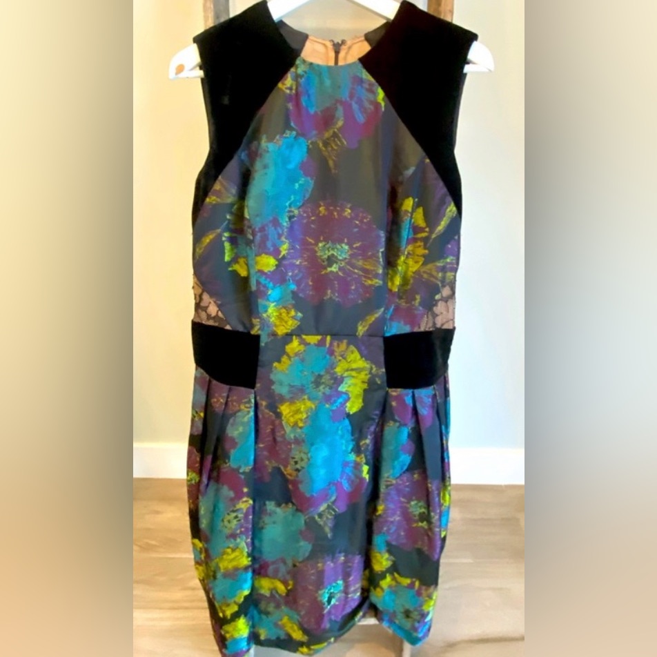 Carmen Marc Volvo Teal/Black With Back Lace New With Tags